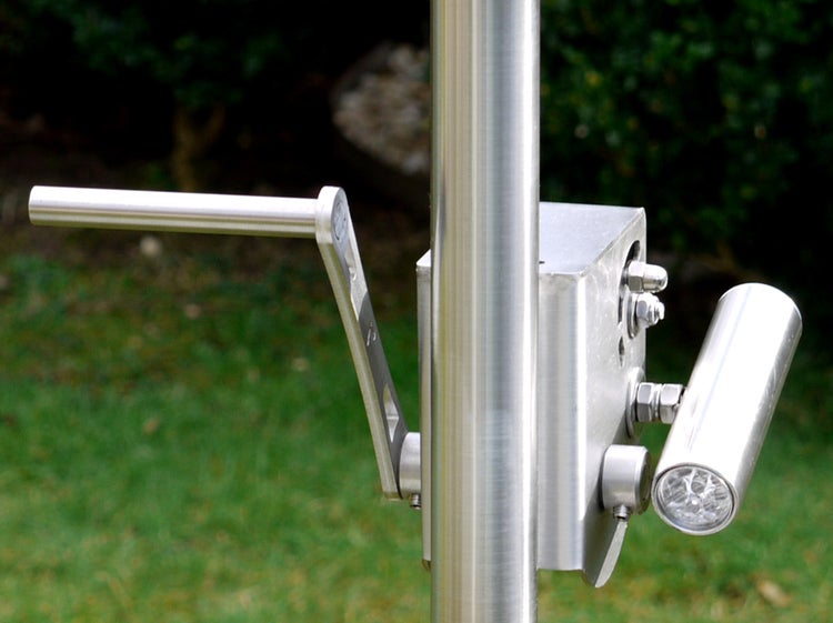 Libatherm Edelstahl-Dreibein 205 cm Schwenkgrill