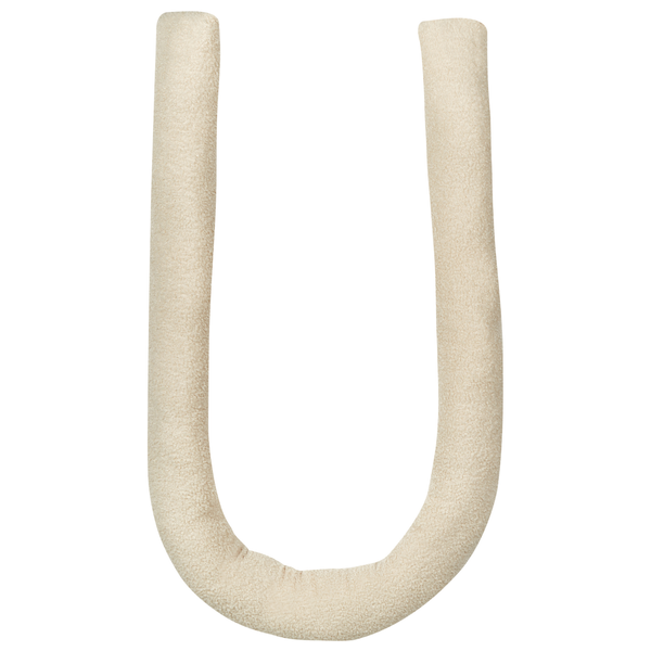 Dekokissen 2er Set GLADIOLUS Bouclé 172 x 14 cm Beige Ohne Muster