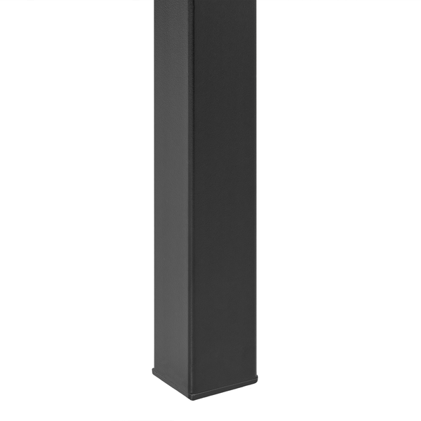 Gartentisch BARTICA 154 cm 84 cm Schwarz