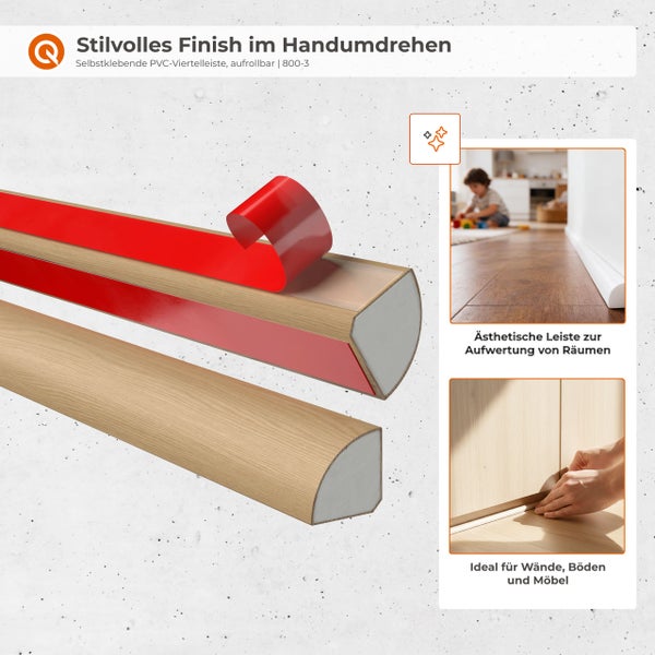 Wohnzimmer mit Sessel, Beistelltischen, Hängeleuchte und Wandbild mit Blumenmotiv an einer dunklen Wand.