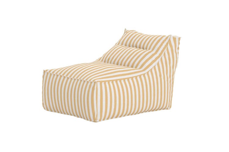 Gestreifter Sitzsack