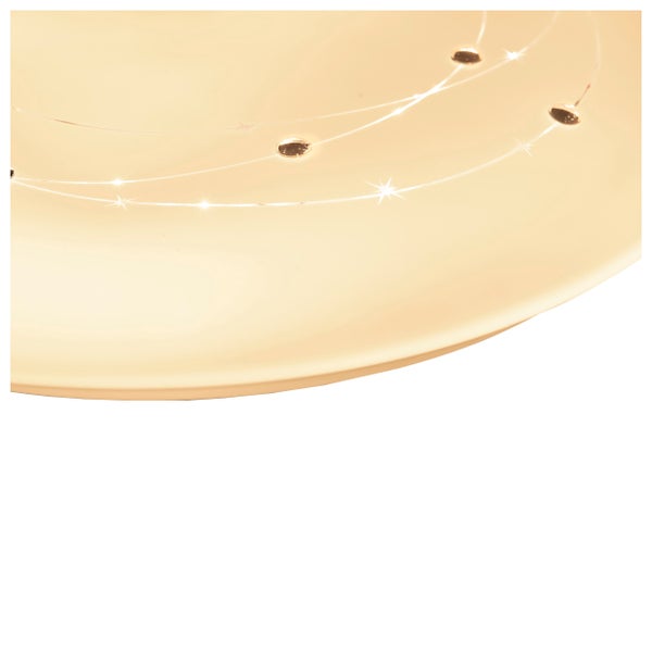 Deckenleuchte mit dekorativen Lichtpunkten