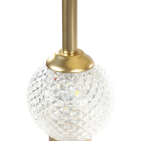 Deckenlampe YOWAKA Metall Gold
