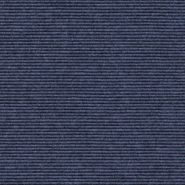 Rips-Teppichboden mit feiner Rippenstruktur aus Textilfasern.