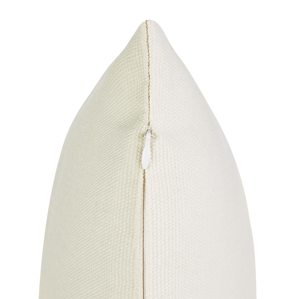 Dekokissen 2er Set DAVALLIA 45 x 45 cm Beige Pflanzenmuster