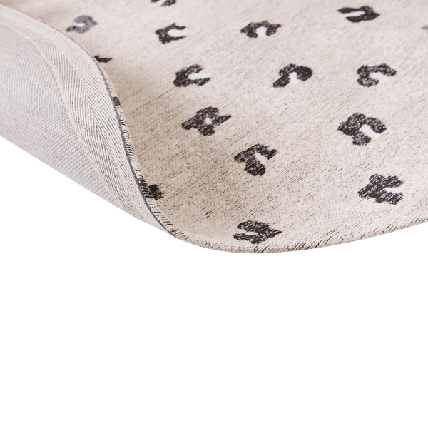 Teppich AFIS Beige ø 140 cm Baumwolle