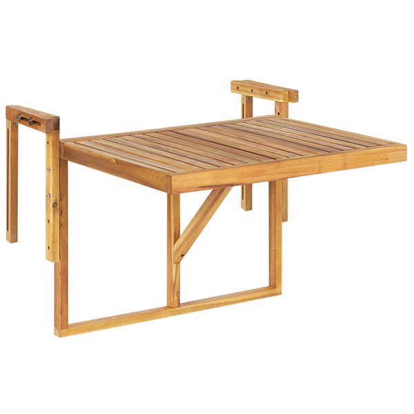 Balkontisch UDINE 70 cm 69 cm Akazienholz Braun