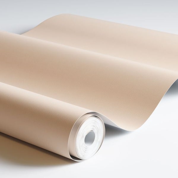 Duro Wallpaper Tapete Uni helles Altrosa - 53 cm x 10.05 m - 662214