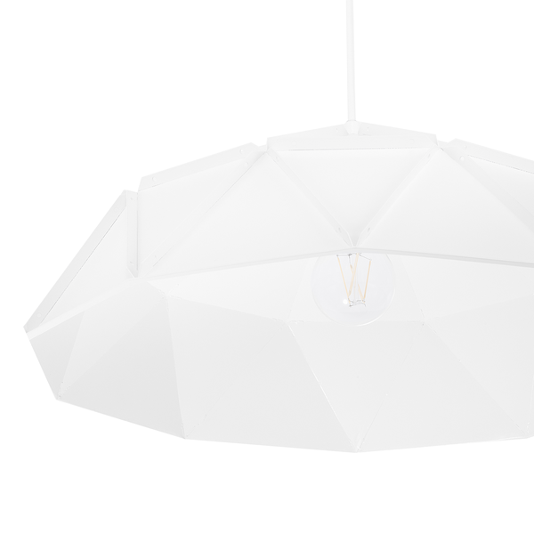 Hängeleuchte weiß geometrisch SENIA