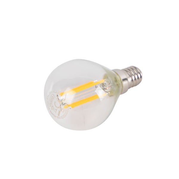 LED Leuchtmittel in Tropfenform mit E14 Fassung