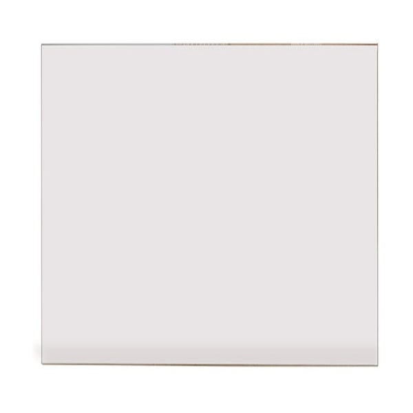 Quadratische Wandfliese aus Keramik in Offwhite.