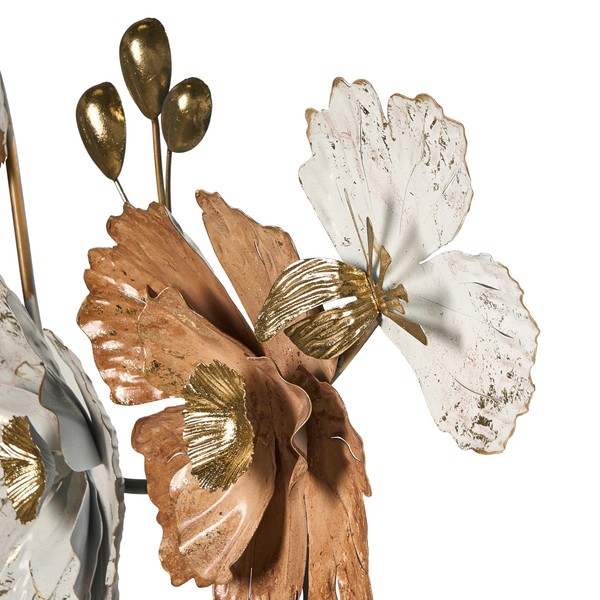 Dekorative Metallblume für den Innenbereich