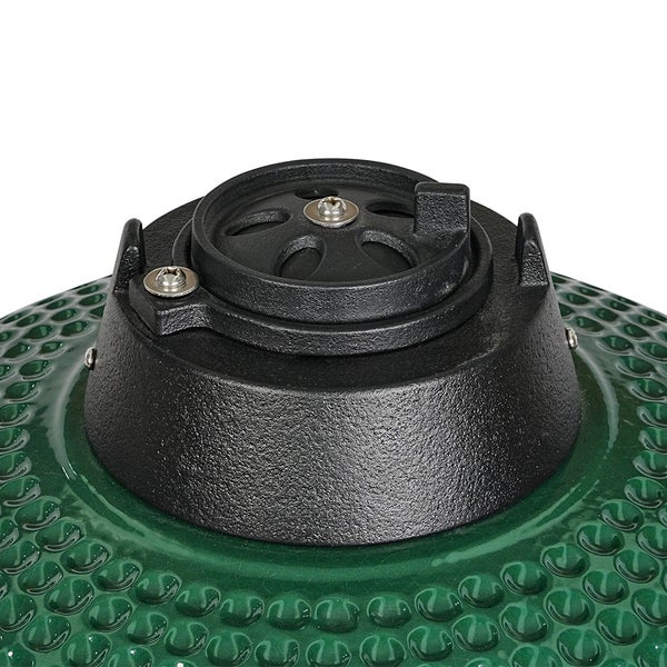 Kamado CL-16 Profi Keramik Grill Grün, Grilldurchmesser 40cm, Grillrostdurchmesser 33,5cm, BBQ Grillei Holzkohlegrill Grill Keramikgrill