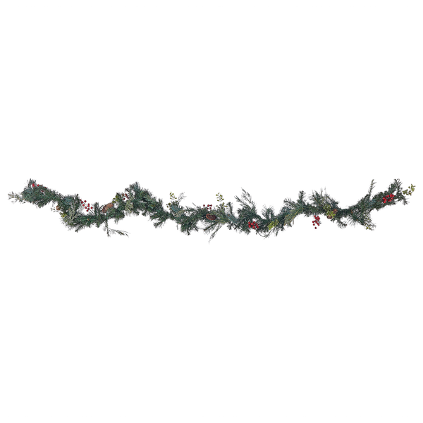 Weihnachtsgirlande LED ELBRUS 270 cm Grün