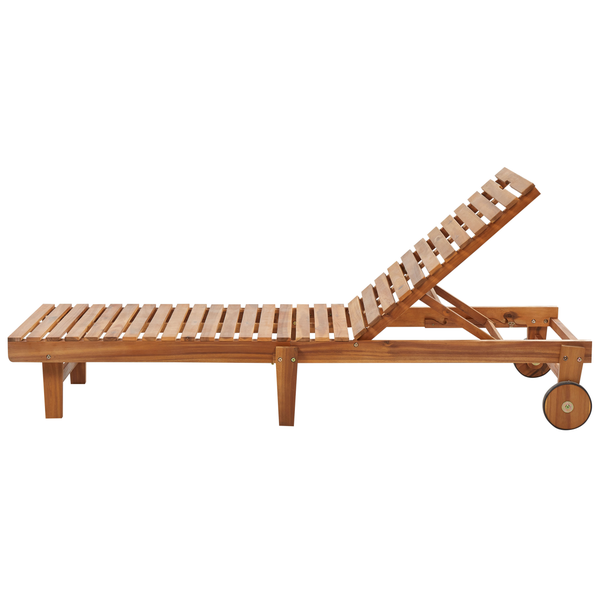 Sonnenliege PIETRALUNGA Akazienholz Braun