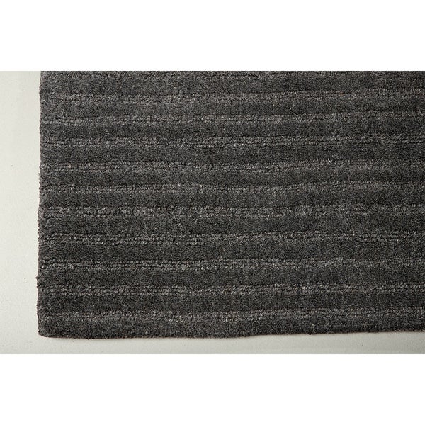 Milton Teppich 300x202cm dunkel grau. 202 X 300 X 2 cm