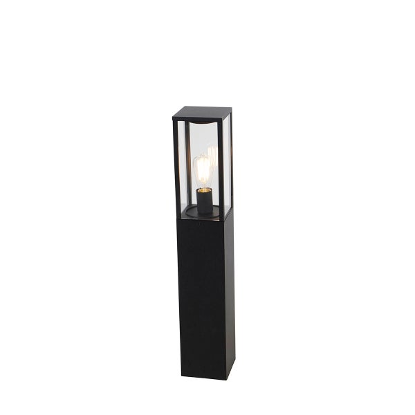 Smarte Steh-Außenleuchte schwarz 80 cm inkl. WLAN ST64 - Charlois