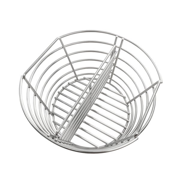 Runder Drahtkorb mit Fächern