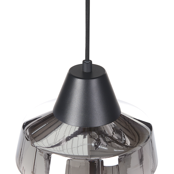 Hängeleuchte TALPARO Glas Silber