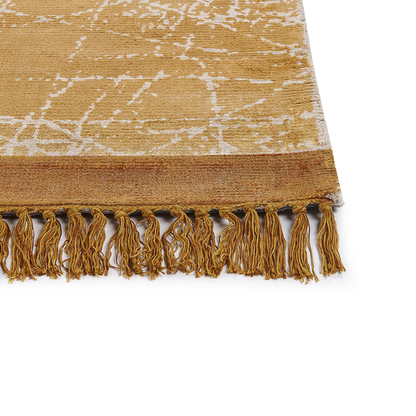 Teppich HANLI Orange 160 x 230 cm Viskose