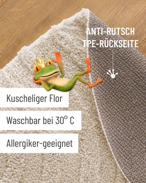 Geeignet für Fußbodenheizung