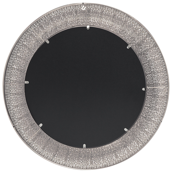 Wandspiegel CHANNAY 80 cm 80 cm Metall Silber