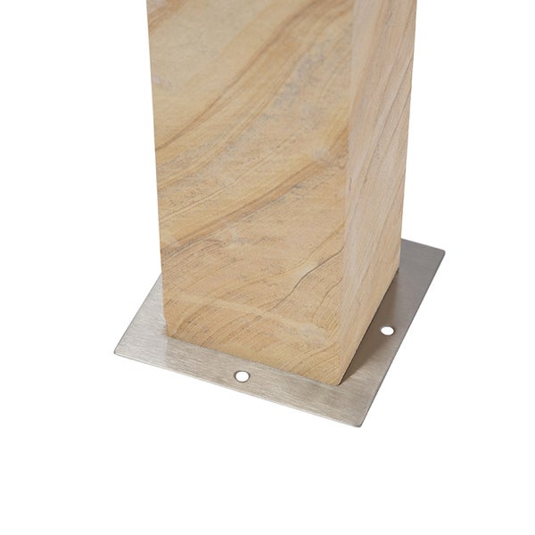 Moderne Stehleuchte beige 70 cm - Grumpy
