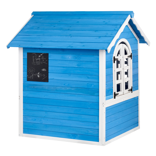 Garten Spielhaus KOKKONI Tannenholz Blau