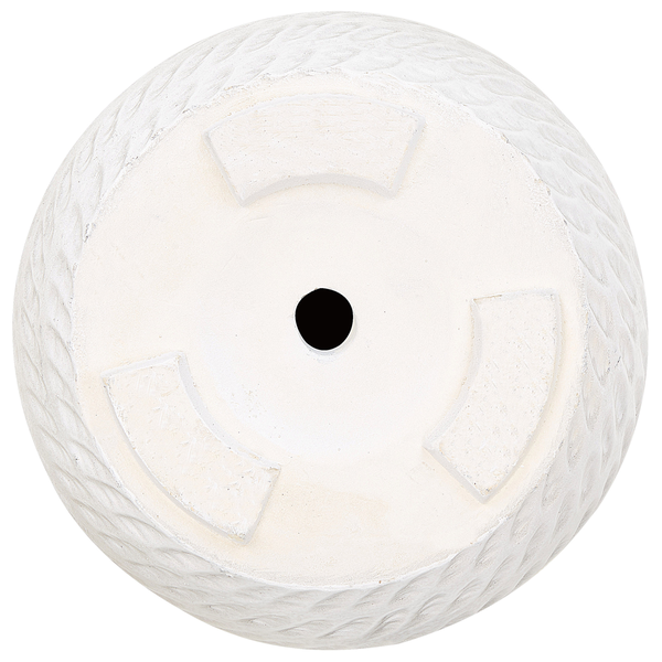 Blumenkübel LIVADIA 19 cm Cremeweiß