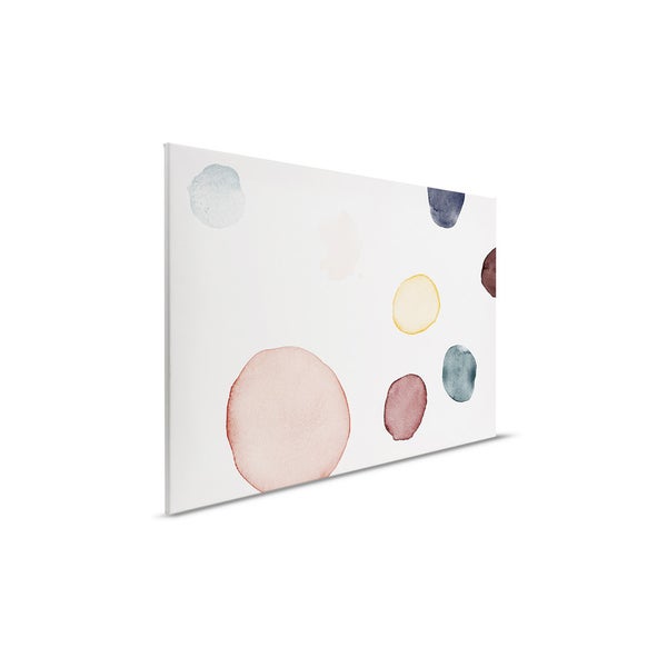 Leinwandbild mit Kreis Design