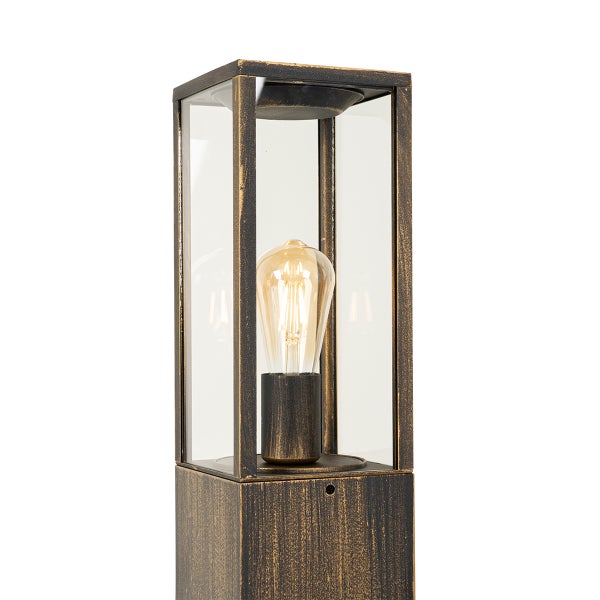 Vintage Steh-Außenleuchte antikgold 80 cm IP44 - Charlois