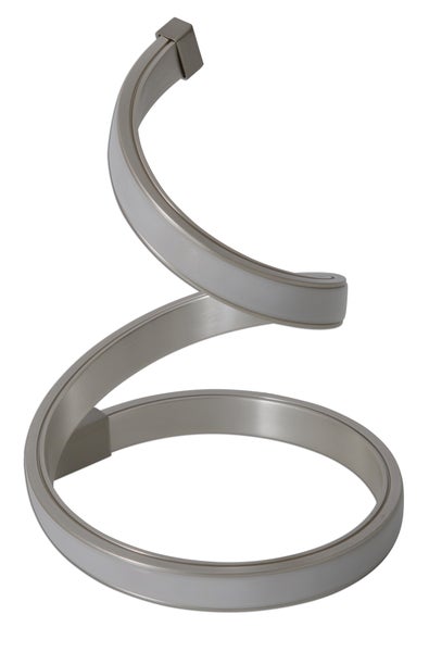 LED-Tischleuchte in Spiralform