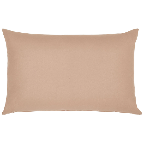 Gartenkissen 2er Set ALMYROS Ohne Muster 50 x 70 cm Sandbeige