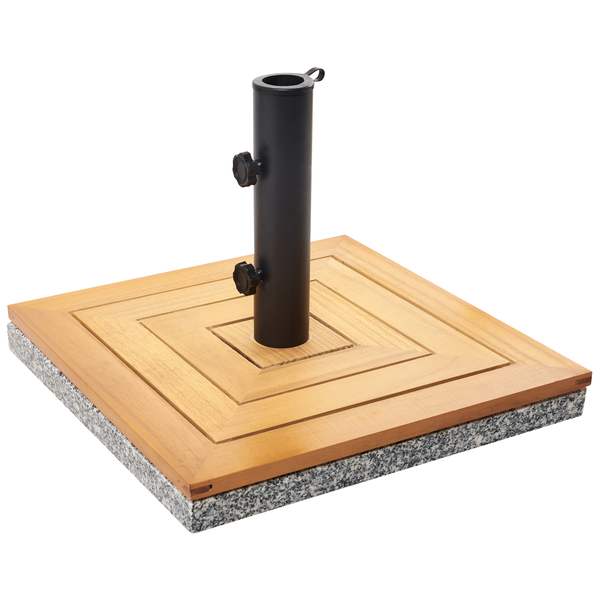Sonnenschirmfuß CECCANO Braun Quadratisch 21 kg