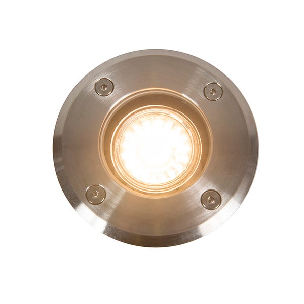 Outdoor Ground Spot Stahl 11cm IP67 - Basic Round