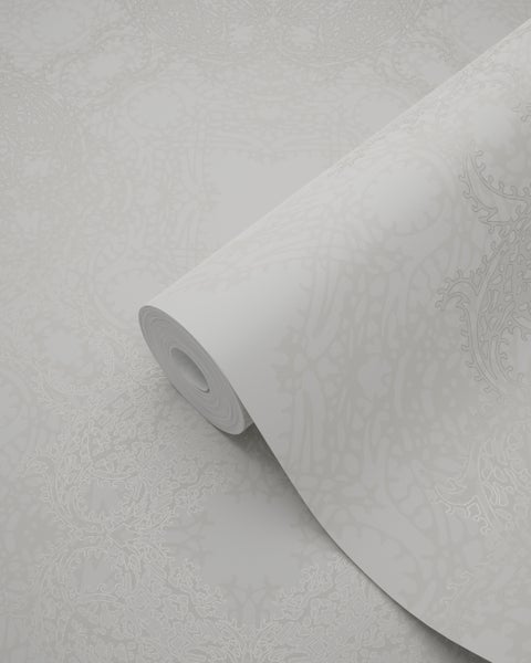 Origin Wallcoverings Tapete grafische Form Weiß - 53 cm x 10.05 m - 346219