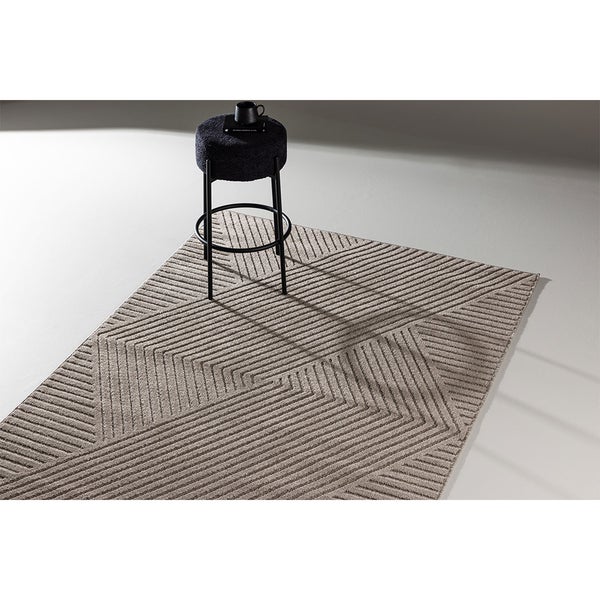 Aron Teppich 160x230 cm braun. 160 X 230 X 2 cm