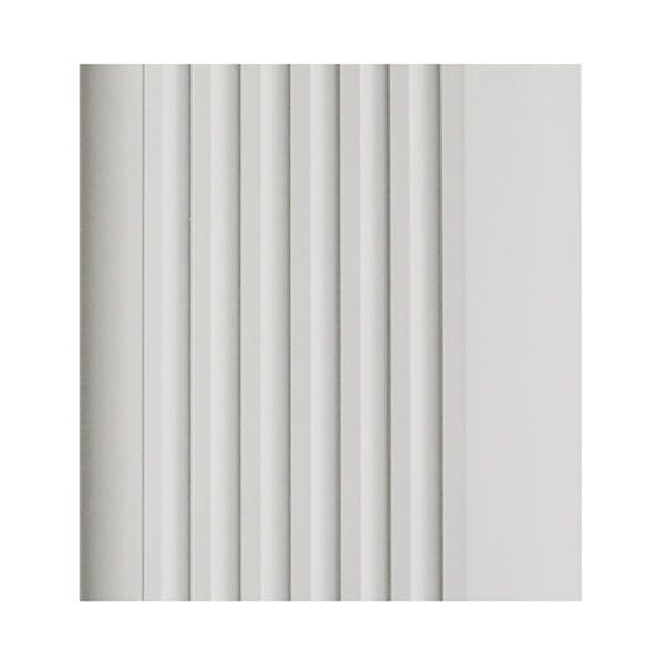 Dekorplatte mit vertikalen Rillen