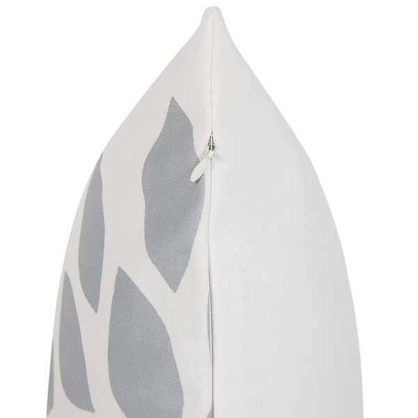 Gartenkissen 2er Set RIALE Blumenmuster 45 x 45 cm Bunt