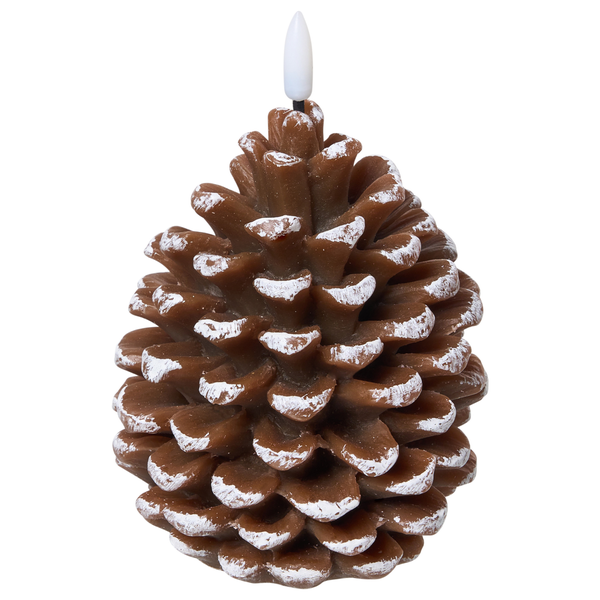 Dekorative Zapfenkerze