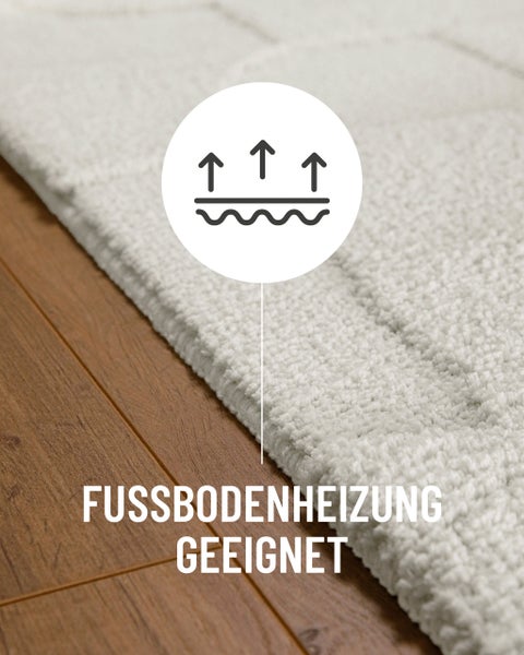 Teppich geeignet für Fußbodenheizung