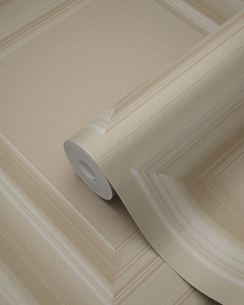 Origin Wallcoverings Tapete Holzwandverkleidung Beige - 53 cm x 10.05 m - 347828