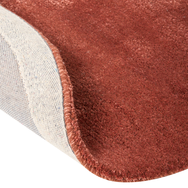 Teppich TANDO Dunkelrot 160 x 230 cm Viskose