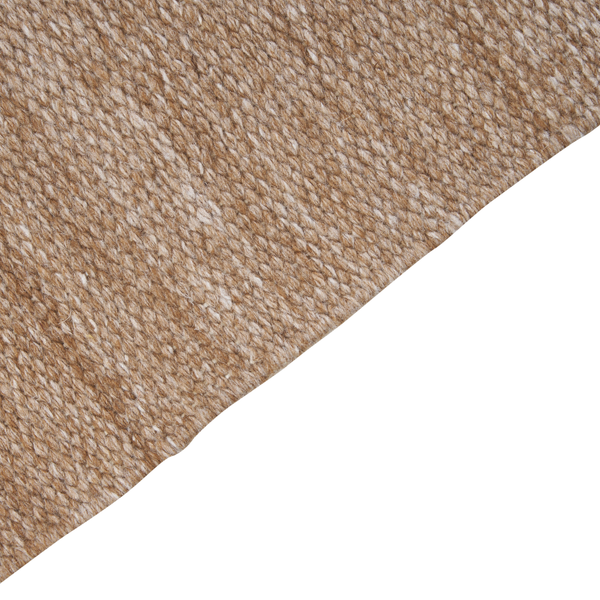 Teppich sandbeige 80 x 150 cm Kurzflor MALHIA