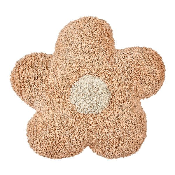 Dekokissen 2er Set SORREL Baumwolle 30 x 30 cm Pfirsichrosa Blume