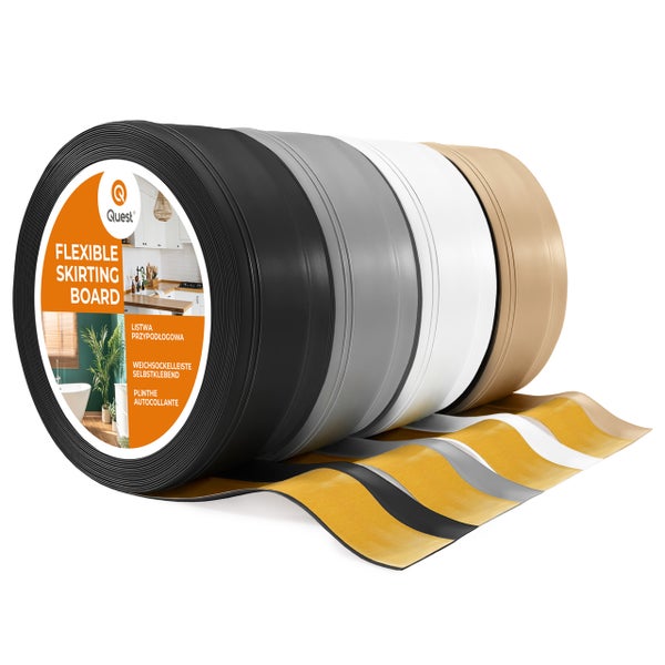 Rollen flexible Sockelleisten in verschiedenen Farben