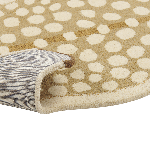 Kinderteppich YONA Beige 100 x 160 cm Wolle