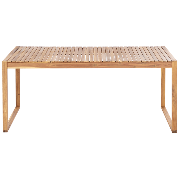 Gartenmöbel Set 8-Sitzer SASSARI PREMIUM inkl. Kissen zertifiziertes Akazienholz Rot