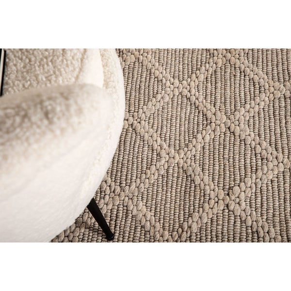 Cloudy Teppich 300x200cm Beige. 200 X 300 X 2 cm