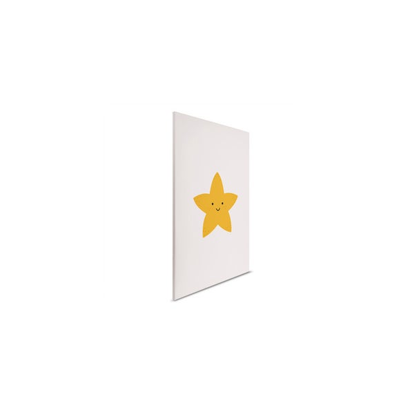Dekorative Leinwand mit Sternmotiv